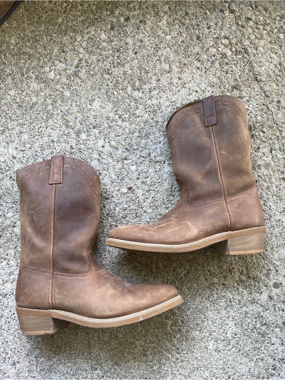 Men’s Unbranded RBW4000 Leather Cowboy boots Size  10.5 D